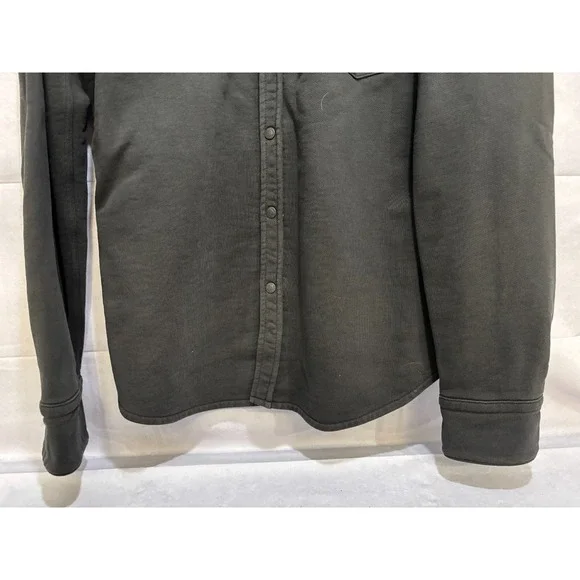 Las Vegas Raiders Shirt Levi's Western Snap HEAVY Jacket Black Long Sleeve Large - Picture 5 of 11